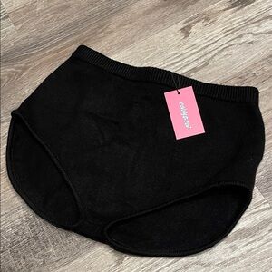 Edikted Black Knitted briefs